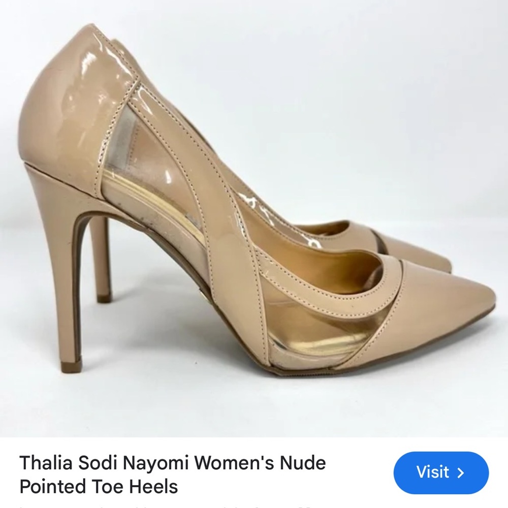 Thalia sodi nude pumps size 9.5